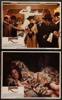 1w336 RAGTIME 8 LCs '81 James Cagney, Mary Steenburgen, Howard Rollins, Elizabeth McGovern!