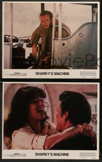 1w377 SHARKY'S MACHINE 8 LCs '81 Burt Reynolds, Vittorio Gassman, Rachel Ward, Charles Durning