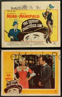 1w380 SHERIFF OF FRACTURED JAW 8 LCs '59 sexy burlesque dancer Jayne Mansfield!