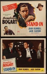 1w399 STAND-IN 8 LCs R48 Humphrey Bogart top billed over Leslie Howard & Joan Blondell!