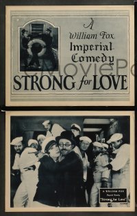 1w403 STRONG FOR LOVE 8 LCs '25 Lewis Seiler short, a William Fox Imperial Comedy!