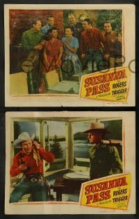 1w613 SUSANNA PASS 5 LCs '49 Roy Rogers with Dale Evans & The Riders of the Purple Sage!
