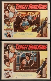 1w523 TARGET HONG KONG 7 LCs '52 Richard Denning fighting Communists trying to take over Hong Kong!