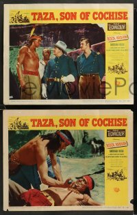 1w786 TAZA SON OF COCHISE 3 2D LCs '54 Rock Hudson as Native American, Ian McDonald!