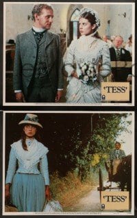 1w427 TESS 8 LCs '81 great images of pretty Nastassja Kinski, directed by Roman Polanski!