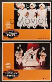 1w429 THAT'S ENTERTAINMENT PART 2 8 LCs '75 Fred Astaire, Gene Kelly & many MGM greats!