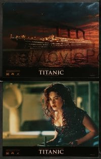 1w568 TITANIC 6 LCs '97 Leonardo DiCaprio, Kate Winslet, James Cameron!