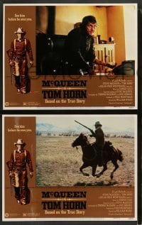1w790 TOM HORN 3 LCs '80 see Steve McQueen before he sees you, action scenes!