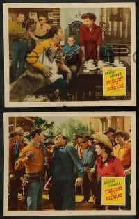1w796 TWILIGHT IN THE SIERRAS 3 LCs '50 Roy Rogers with Estelita Rodriguez and sidekick Pat Brady!