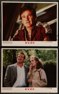 1w479 WORLD ACCORDING TO GARP 8 LCs '82 Robin Williams, Mary Beth Hurt, Glenn Close!