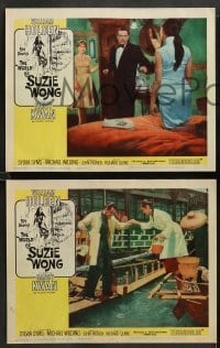 1w803 WORLD OF SUZIE WONG 3 LCs '60 William Holden was the first man that Nancy Kwan ever loved!