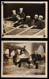 1x955 IN THE NAVY 2 8x10 stills R48 great images of Bud Abbott & Lou Costello as sailors!