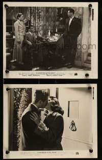1x986 SOMEWHERE IN THE NIGHT 2 8x10 stills '46 John Hodiak, Nancy Guild, Richard Conte, film noir!