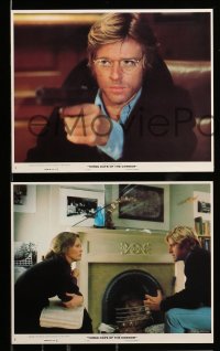 1x023 3 DAYS OF THE CONDOR 8 8x10 mini LCs '75 John Houseman, analyst Robert Redford & Faye Dunaway
