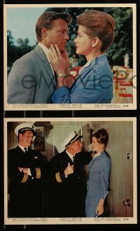 1x140 COME FLY WITH ME 4 color 8x10 stills '63 Dolores Hart, Hugh O'Brian, Karl Boehm, Tiffin!