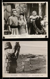 1x278 DAVID & GOLIATH 13 8x10 stills '61 Welles as King Saul, shepherd who became warrior king!