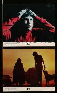 1x046 E.T. THE EXTRA TERRESTRIAL 8 8x10 mini LCs '82 Spielberg classic, Henry Thomas, Barrymore!