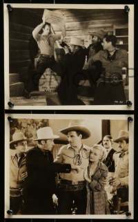 1x232 FAST BULLETS 16 8x10 stills '36 incredible western cowboy images of Tom Tyler, Rex Lease!