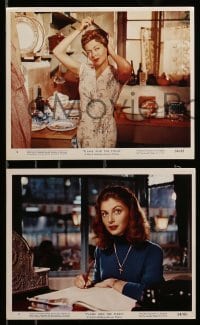 1x160 FLAME & THE FLESH 3 color 8x10 stills '54 sexy brunette bad girl Lana Turner, Pier Angeli