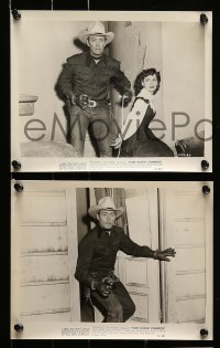 1x246 FORT DODGE STAMPEDE 15 8x10 stills '51 western images of Allan Rocky Lane and Mary Ellen Kay!