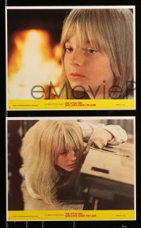 1x062 LITTLE GIRL WHO LIVES DOWN THE LANE 8 8x10 mini LCs '77 young Jodie Foster, Martin Sheen!