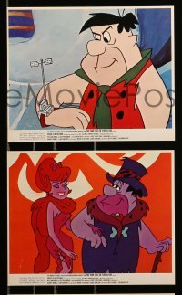 1x006 MAN CALLED FLINTSTONE 12 color 8x10 stills '66 Hanna-Barbera, Fred, Barney, Wilma & Betty!