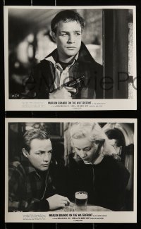 1x317 ON THE WATERFRONT 12 8x10 stills R60 Elia Kazan, classic Marlon Brando, Saint & Lee. J. Cobb