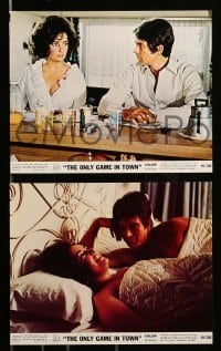 1x071 ONLY GAME IN TOWN 8 color 8x10 stills '69 Elizabeth Taylor & Warren Beatty in Las Vegas!