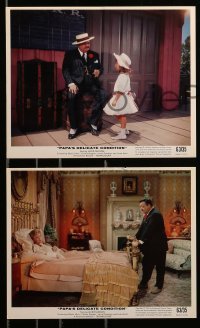 1x127 PAPA'S DELICATE CONDITION 5 color 8x10 stills '63 wacky Jackie Gleason, pretty Glynis Johns!