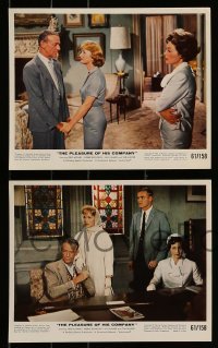 1x151 PLEASURE OF HIS COMPANY 4 color 8x10 stills '61 Fred Astaire, Debbie Reynolds, Hunter, Palmer