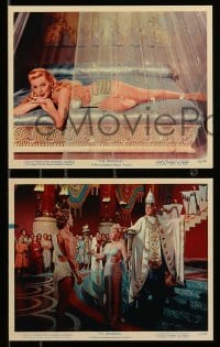 1x165 PRODIGAL 3 color 8x10 stills '55 all with great images of sexiest Lana Turner!