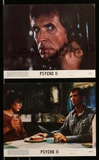 1x073 PSYCHO II 8 8x10 mini LCs '83 Anthony Perkins as Norman Bates with Meg Tilly!