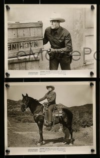 1x547 THUNDERING CARAVANS 8 8x10 stills '52 cool cowboy western images of Allan Rocky Lane!