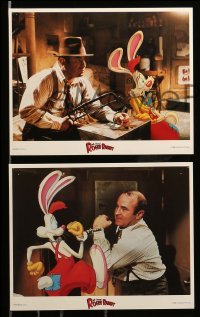 1x093 WHO FRAMED ROGER RABBIT 8 8x10 mini LCs '88 Robert Zemeckis, Bob Hoskins, sexy Jessica Rabbit