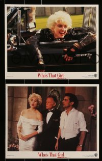 1x132 WHO'S THAT GIRL 5 8x10 mini LCs '87 young rebellious Madonna, Griffin Dunne!