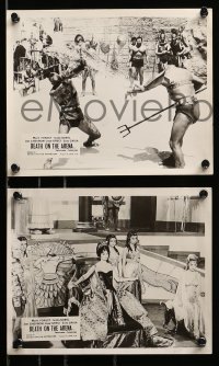 1x698 COLOSSUS OF THE ARENA 5 English FOH LCs '62 great images of Mark Forest as Maciste!