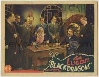 1y039 BLACK DRAGONS LC '42 Bela Lugosi performs plastic surgery on Japanese to make them Americans!