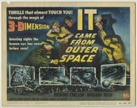 1y082 IT CAME FROM OUTER SPACE 3D TC '53 Ray Bradbury classic sci-fi, thrills that almost touch you!