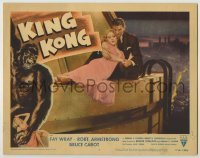 1y010 KING KONG LC #5 R56 Fay Wray & Bruce Cabot on the Empire State Building at film's climax!