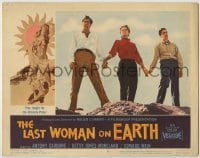 1y185 LAST WOMAN ON EARTH LC #8 '60 only Betsy Jones-Moreland & two men are alive, Roger Corman!