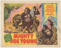 1y062 MIGHTY JOE YOUNG LC #2 '49 1st Ray Harryhausen, Widhoff art of ape saving girl from lions!