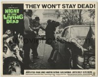 1y238 NIGHT OF THE LIVING DEAD LC #3 '68 George Romero zombie classic, Washington reporters!