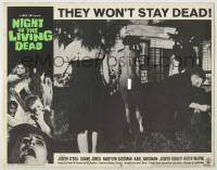 1y236 NIGHT OF THE LIVING DEAD LC #8 '68 most desirable card showing naked female zombie attack!
