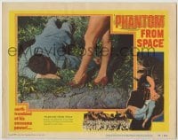 1y081 PHANTOM FROM SPACE LC #3 '53 great close up of sexy legs standing over unconscious man!