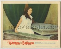 1y178 VAMPIRE & THE BALLERINA LC #7 '62 c/u of blood-lusting vampire queen fiend who hunts girls!
