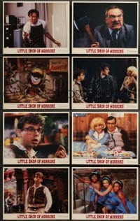 1y252 LITTLE SHOP OF HORRORS 8 LCs '86 Rick Moranis, Steve Martin & carnivorous plant from Broadway!