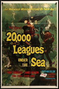 1z372 20,000 LEAGUES UNDER THE SEA 1sh R71 Jules Verne classic, wonderful art of deep sea divers!