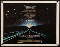 1z011 CLOSE ENCOUNTERS OF THE THIRD KIND 1/2sh '77 Steven Spielberg sci-fi classic!