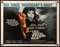 1z013 DEVIL WITHIN HER 1/2sh '76 conceived by the Devil, only she knows what her baby really is!