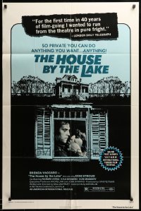 1z434 HOUSE BY THE LAKE 1sh '76 Don Stroud, Brenda Vaccaro, so private you can do anything!